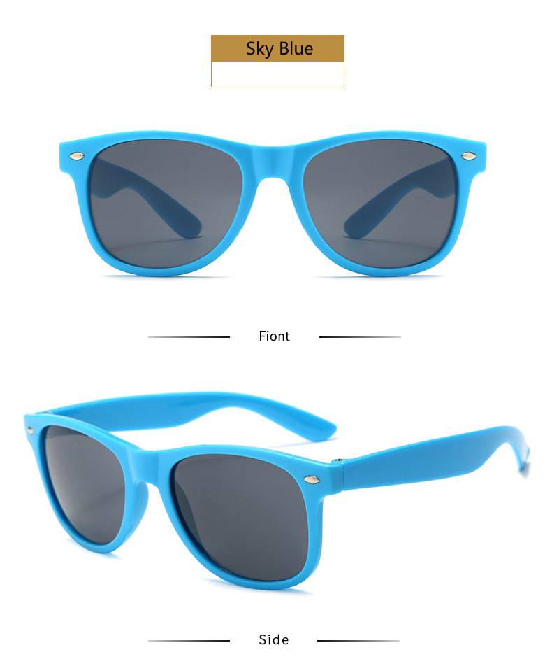 FDA cross-border rice nail sunglasses, customizable Logo promotional gift glasses, street style rainbow party sunglasses for both men and women pic 20