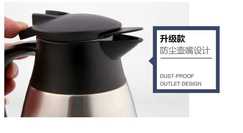 Hufa stainless steel 304 vacuum insulated kettle, coffee pot, European 2L household water kettle, hot water kettle gift pic 9
