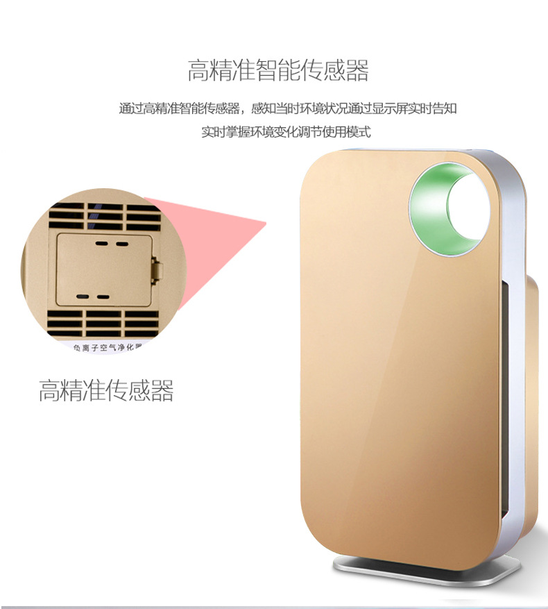 Air purifier, household negative ion disinfection, formaldehyde removal, pm25, smog, cross-border gift, indoor smoke purifier pic 11