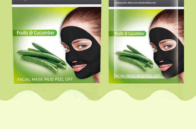 Dear She Cucumber Mask, Peel-off Blackhead Suction Mask, Blackhead Nose Mask, Green Tea powder, Blackhead Black Mask for Acne removal pic 15
