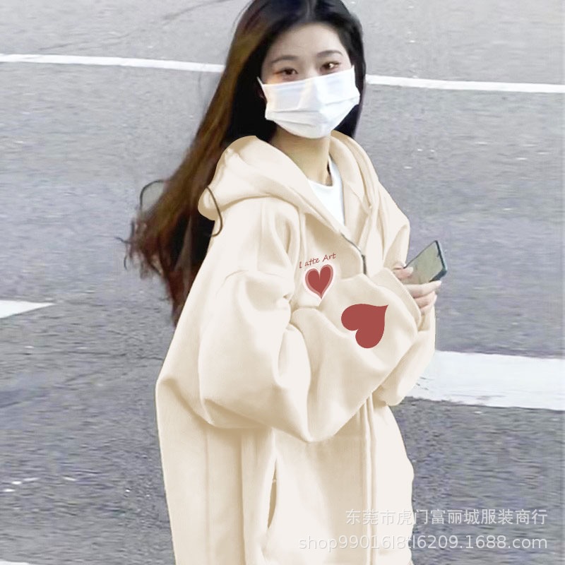 新款女士卫衣2023春季韩版设计感时尚小众圆领宽松女装休闲上衣详情4