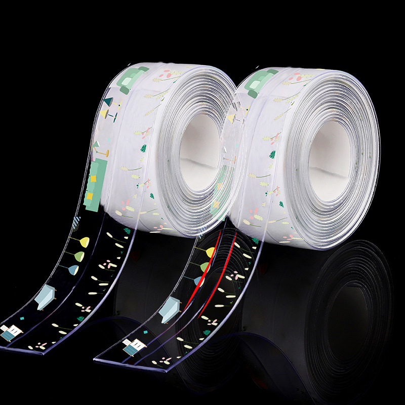 美缝贴防水防霉贴灶台厨房防油贴纸水池挡水条马桶防霉胶带防水条详情10