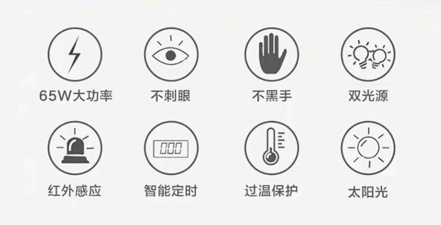 SUNT8 nail art lamp with 33 lamp beads and 65W phototherapy machine, a bestseller in foreign trade pic 2