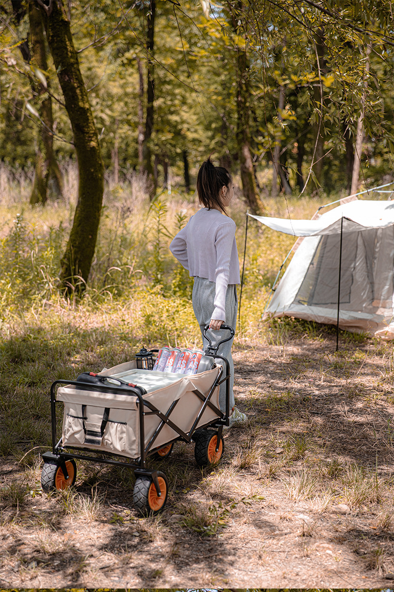 Dacheng Camping Cart Desktop Version Folding Portable Campsite cart accessories Outdoor camping trolley Picnic cart accessories pic 7