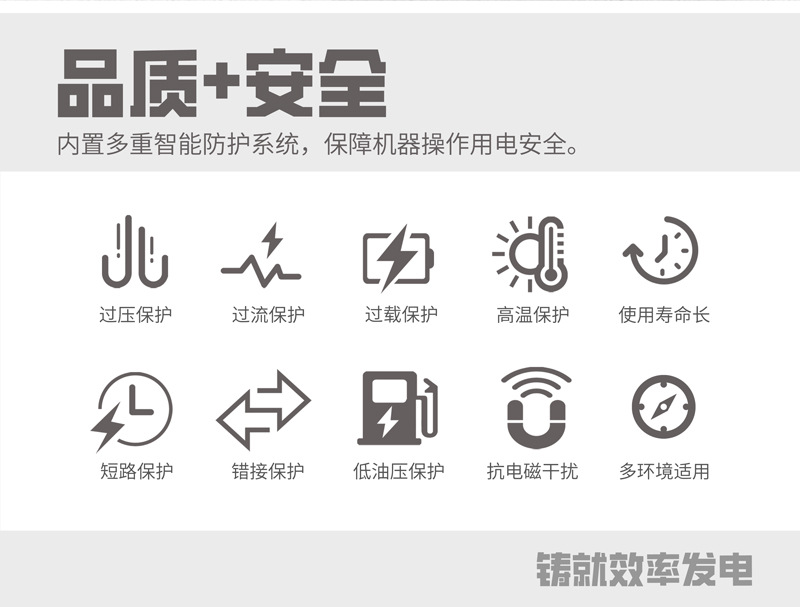 All-copper permanent magnet generator 2KW portable welding machine 160A outdoor gasoline generator electric welding machine pic 7