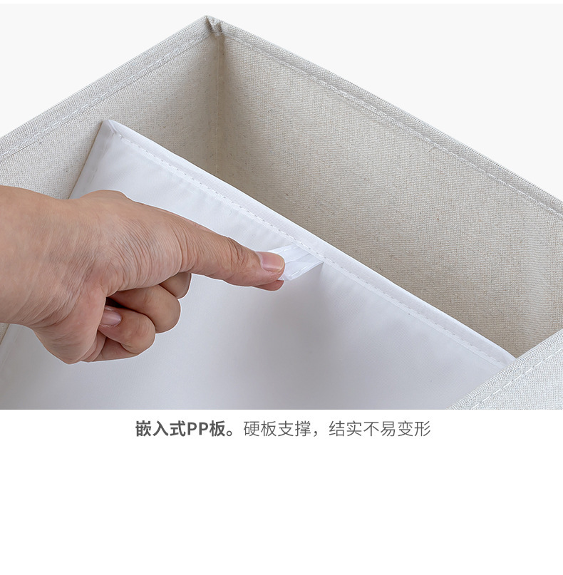 Viewing window fabric storage box, pants and clothes storage wonder, wardrobe clothes storage box, drawer-type organization box pic 8