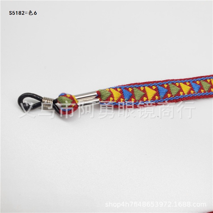 Custom nuevo estilo estilo étnico cuerda de gafas cadena de gafas colgante cuello cuello anti-caída cuerda de gafas europa y américa popular influencers pic 6