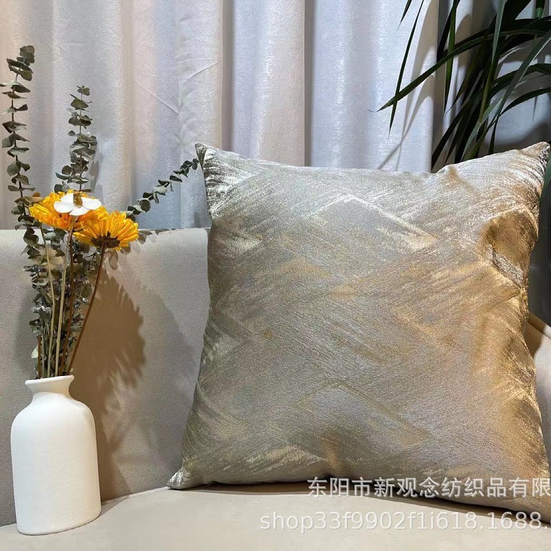 New creative pearlescent geometric abstract pillowcase and modern simple cushion cover factory direct sales cross-border pic 23