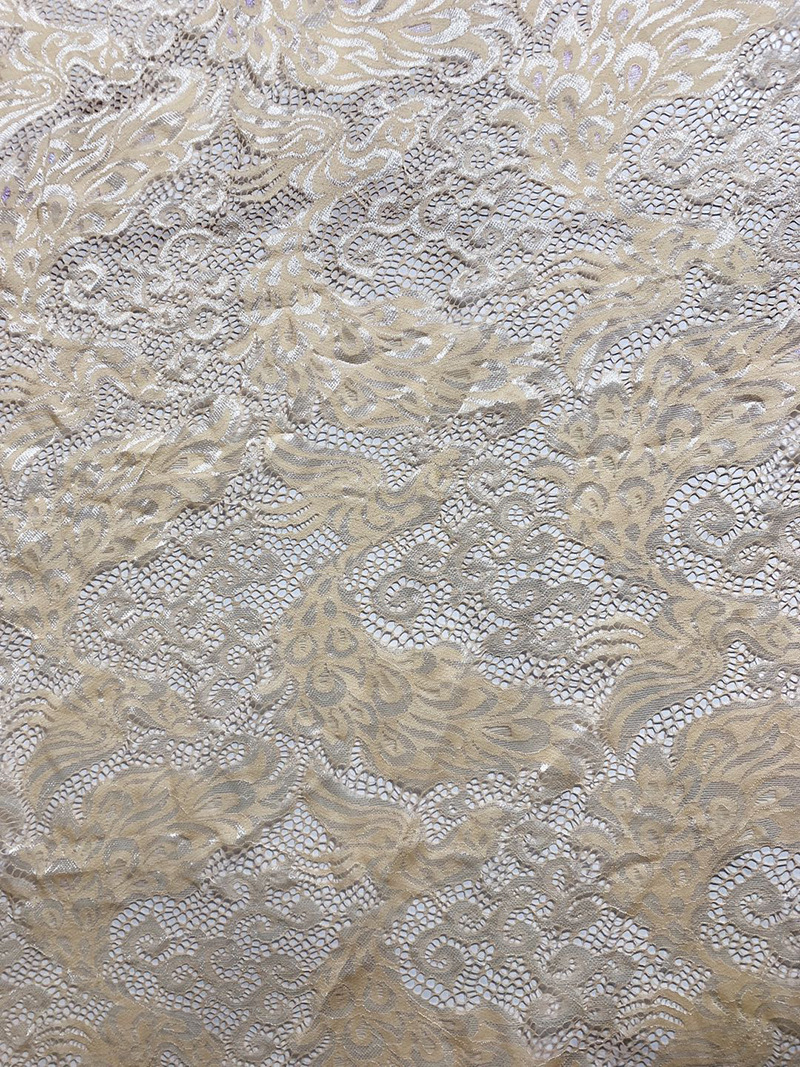 Wholesale of gold-colored phoenix lace fabric, phoenix skirts, wedding accessories, home window screens and tablecloths pic 15