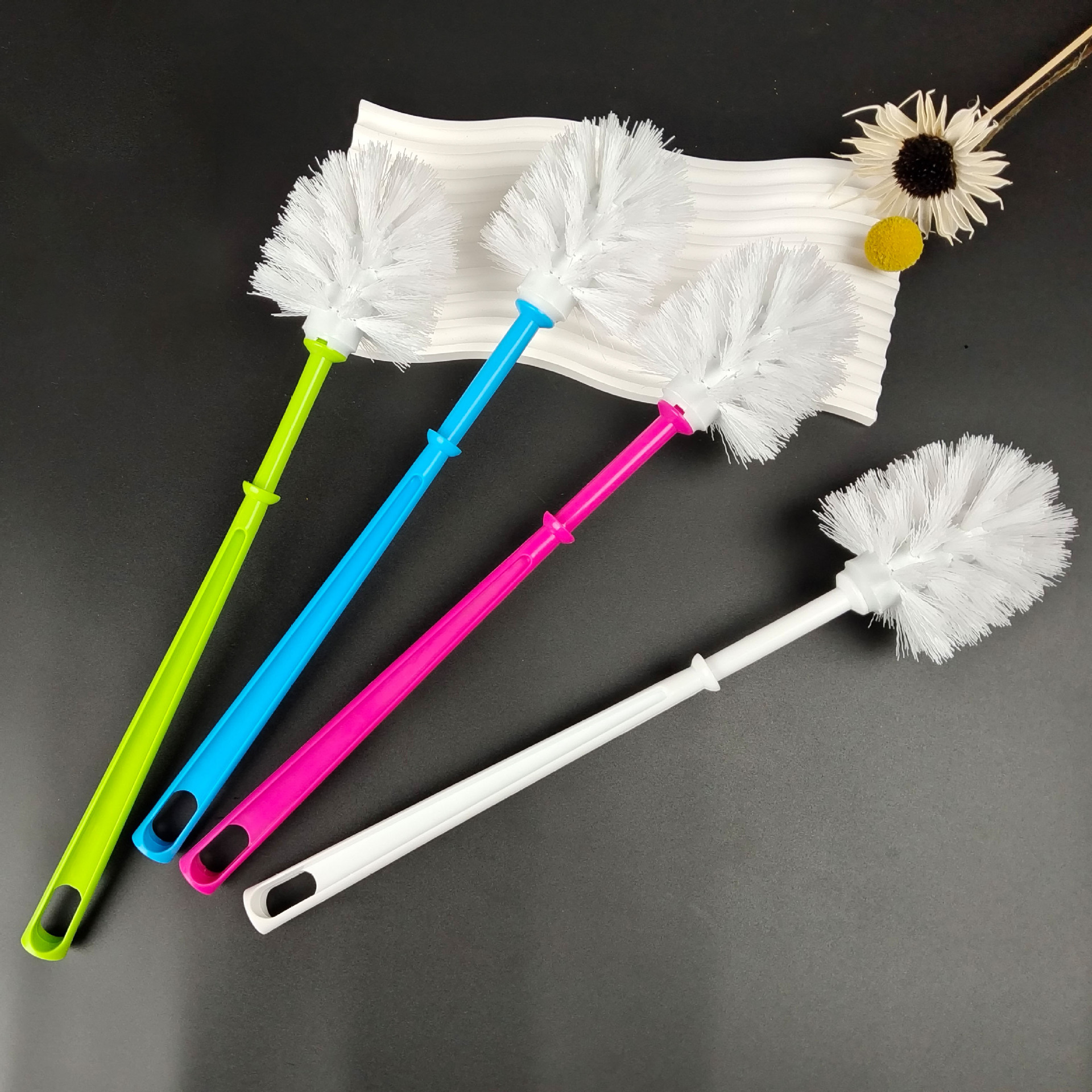 马桶刷家用圆头无死角厕所清洁刷子蹲便器清洁卫生间马桶刷套装详情12