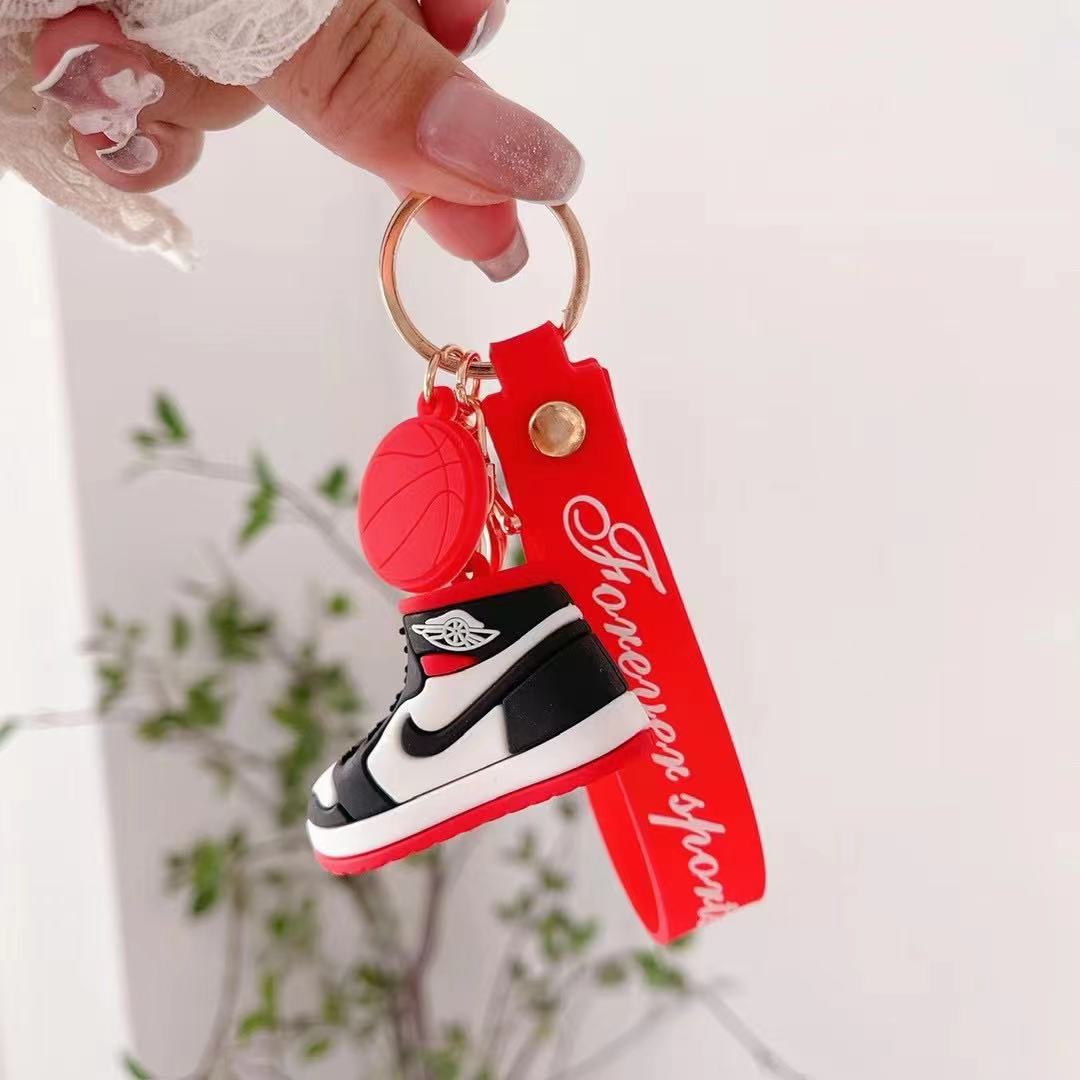 潮创意aj钥匙扣链情侣男女闺蜜礼物个性球鞋模型包挂件汽车3D立体详情4