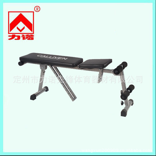 The home multi-functional little bird dumbbell stool can be folded and adjusted. It is a supine board, abdominal muscle board and abdominal fitness chair pic 3