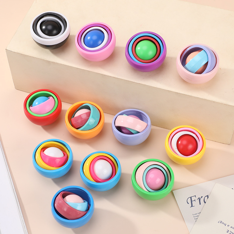 亚马逊热卖3D指尖万向数字陀螺益智陀螺fidget Gyroscope厂家直销详情6