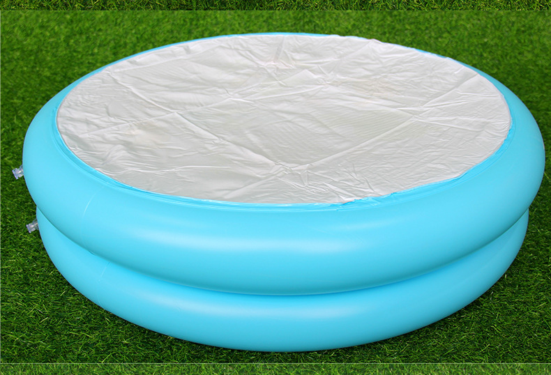 虹雨2环圆形水池充气儿童游泳池 家用沙池户外戏水池 家庭洗澡池详情4