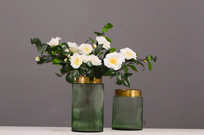High-end artificial camellia wholesale from the original factory, ins home, hotel, banquet table flowers, cross-border pic 13