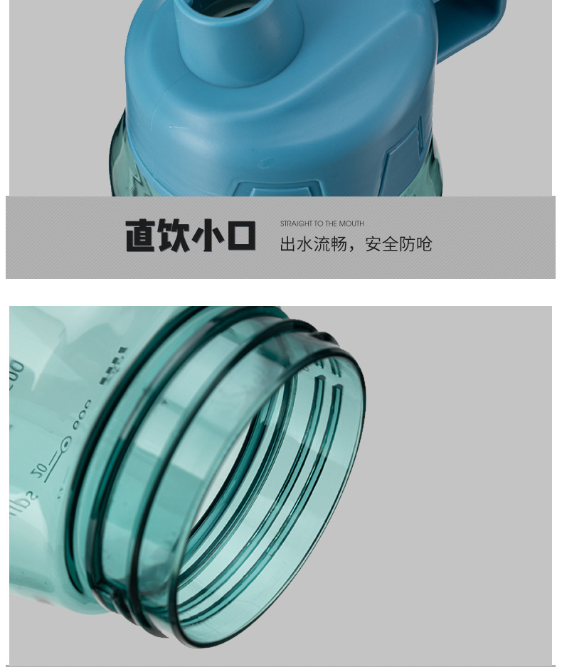 550ML600ML750ML其他耐高温便携大容量塑料水杯男女健身运动高颜值塑料杯型号B2 2005/2006/2007详情10