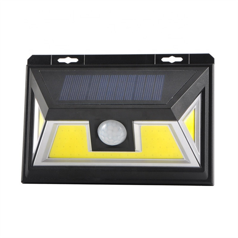 Solar split-type human body sensor wall courtyard garden villa waterproof street lamp 120COB cross-border special supply new model pic 4