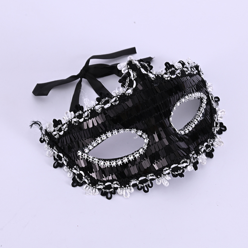 跨境专供万圣节化妆面具创意派对装扮面具舞会表演面罩厂家批发详情2