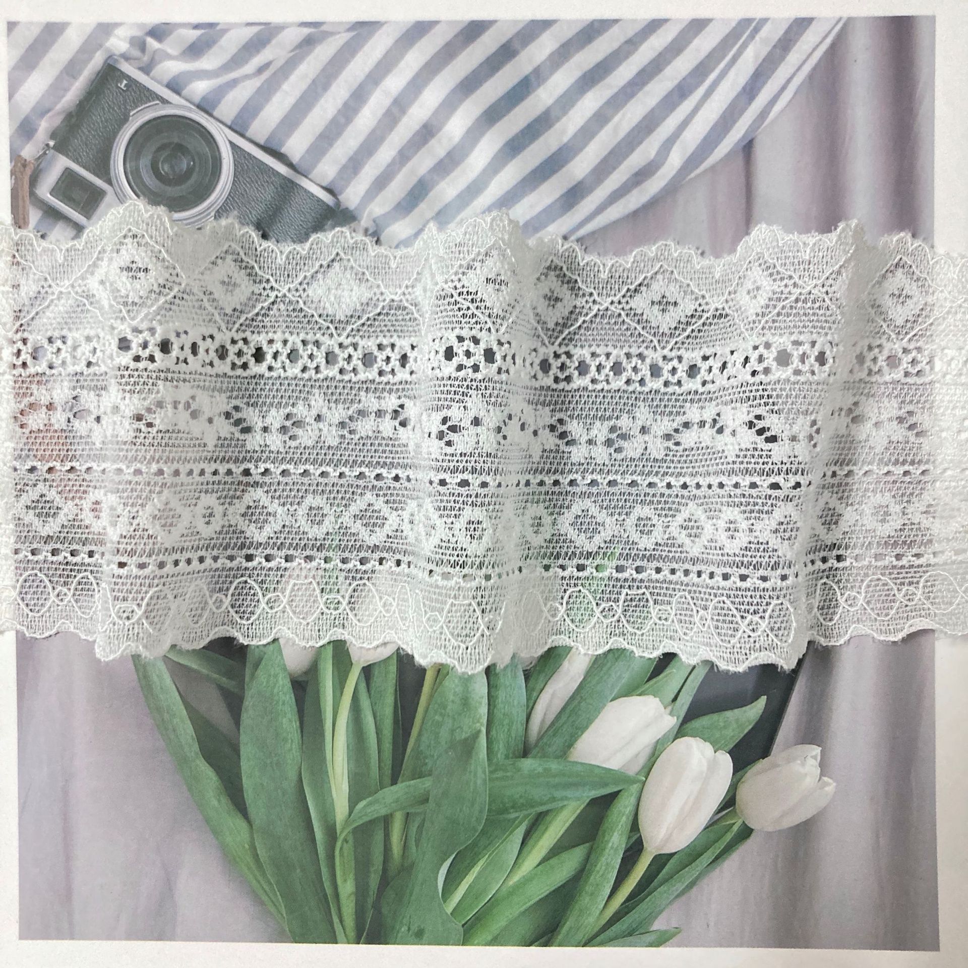 Custom elastic lace trim manufacturer wholesale lace ethnic style lace trim straps diy accessories small lace edges pic 18