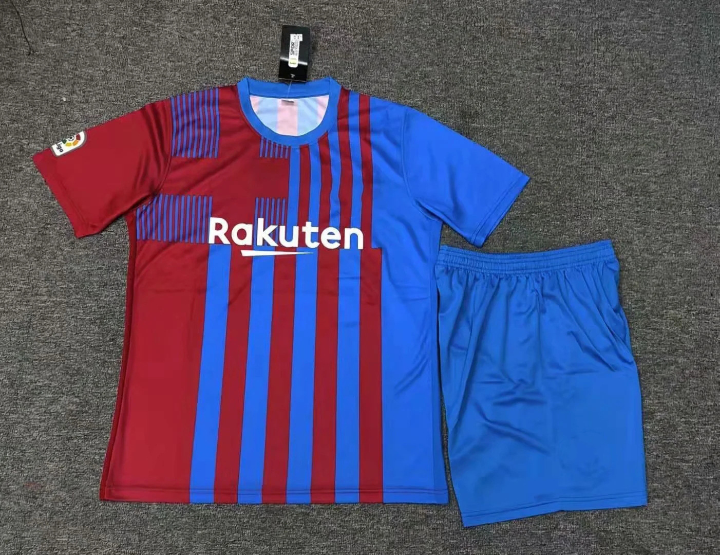 Southeast Asia Africa 21-22 football jersey La Liga jersey Atletico Madrid football Jersey Short Sleeve set pic 2