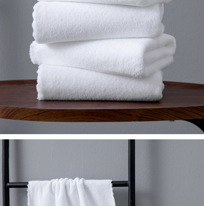 厂家批发一次性珊瑚绒毛巾餐厅宾馆美容院KTV方巾柔软吸水白毛巾详情11