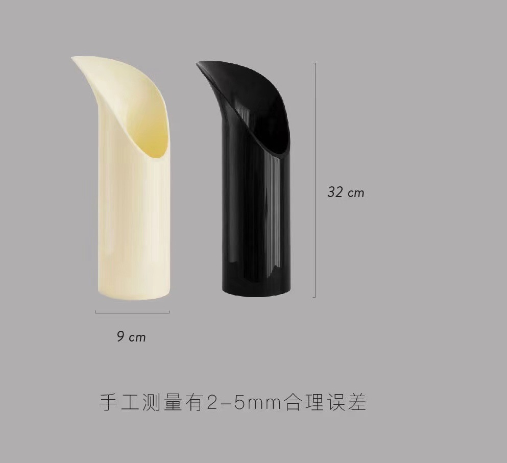 High-end vases, modern and simple artistic ornaments, simple flower arrangements, creative living room home ornaments, soft decorative items, vases pic 2