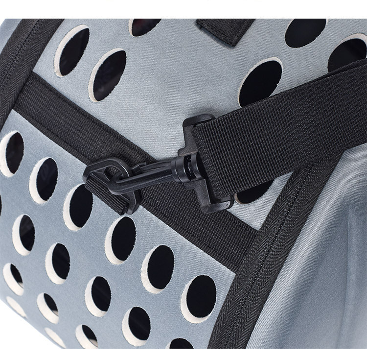 Pet supplies such as dog cages can be carried out with small cat and dog cages. Foldable, portable, breathable, crossbody bag for cross-border use pic 14