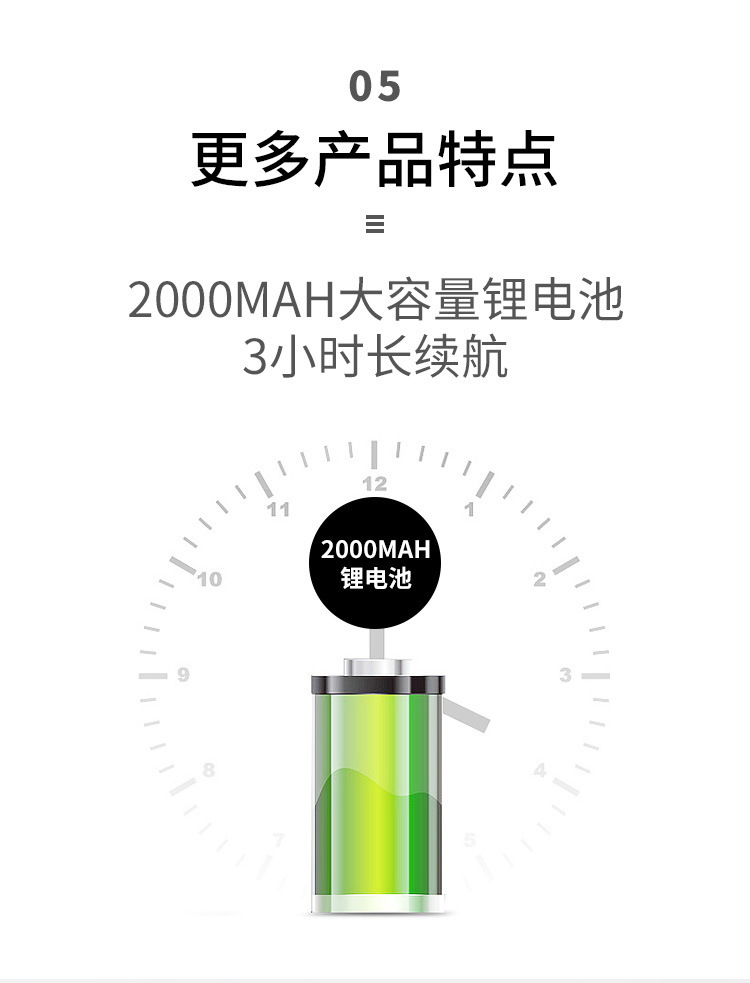 新款亚马逊理发器套装全金属专业美发电动理发剃头充电式电推剪详情8