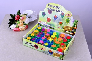 【厂货通】泡水膨胀中号恐龙蛋儿童玩具孵化蛋益智早教 48个/盒详情23