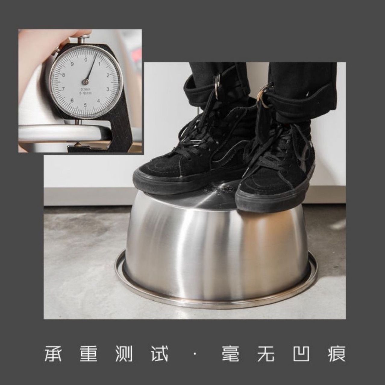 304不锈钢盆打蛋盆洗脸盆洗菜盆和面盆带盖调料盆详情6