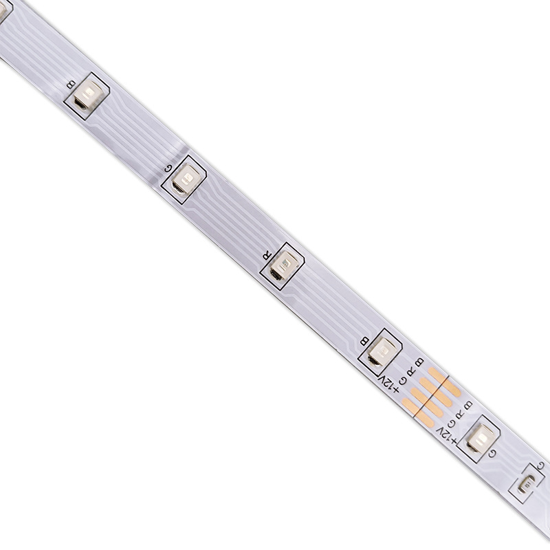 LED2835RGB soft light 12V54 light bare board engineering type light strip RGB seven-color advertising decorative flexible light strip pic 3