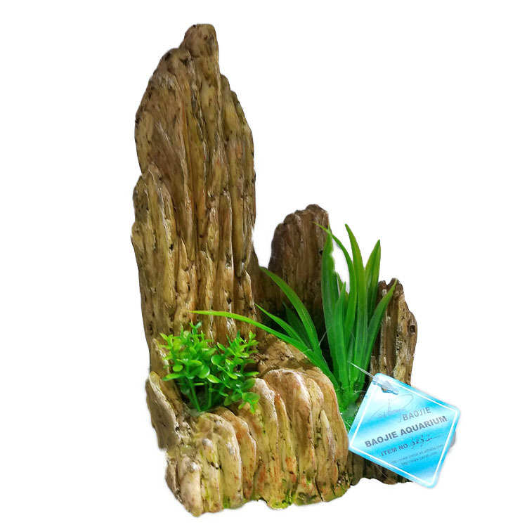 宝杰水族树脂装饰品 仿真假山造景装饰水族产品批发详情19