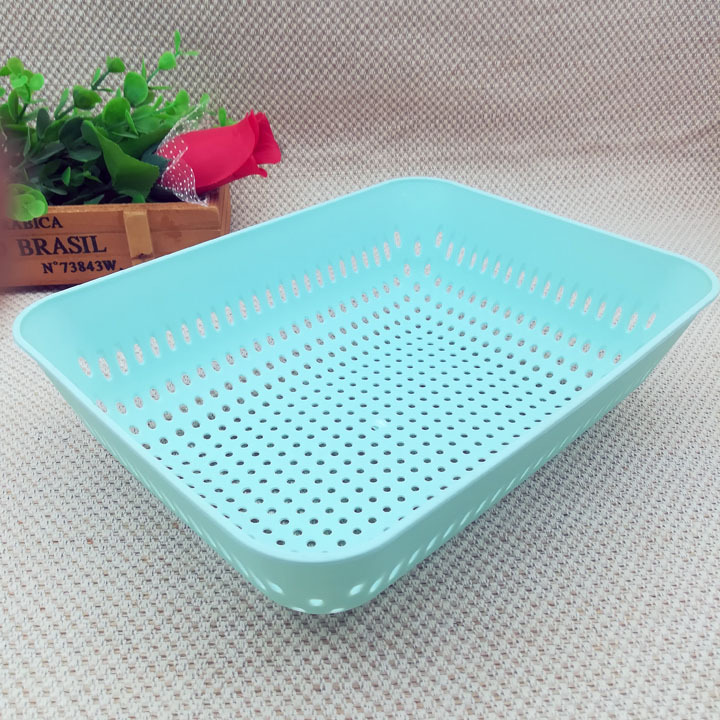 I1241 911# Fashionable rectangular Fruit Plate, Fruit Plate, Dried Fruit Box, Snack Plate, Yiwu 2-yuan Store, Department Store wholesale pic 9