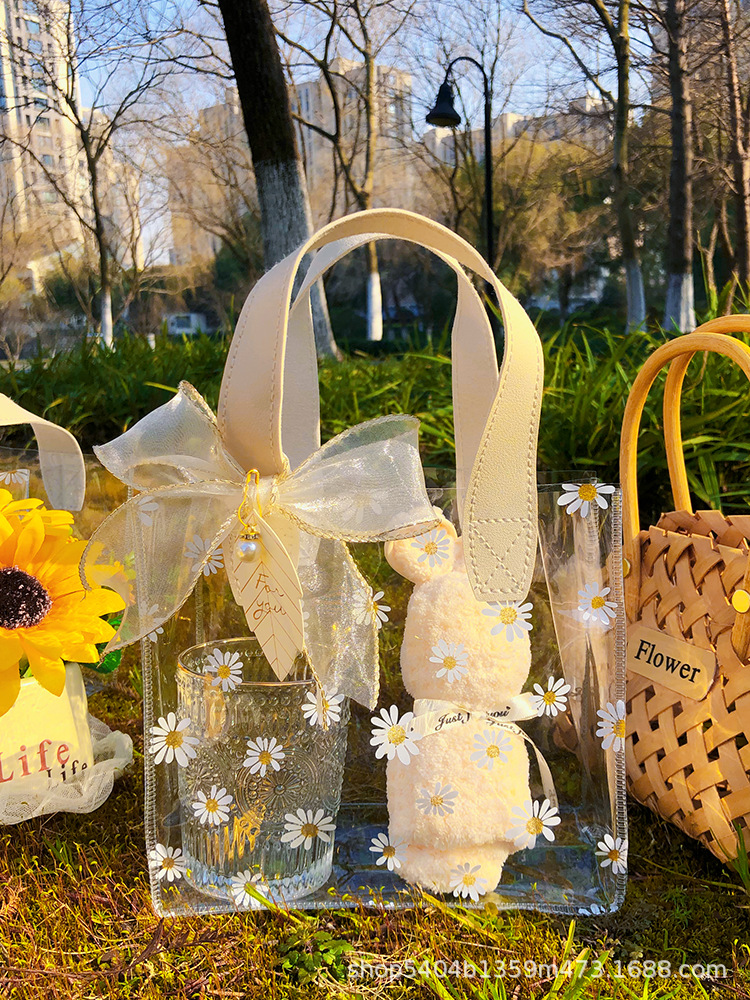 礼品袋pvc手提袋礼定生日结婚喜糖伴手礼袋子透明礼品袋礼物袋详情5