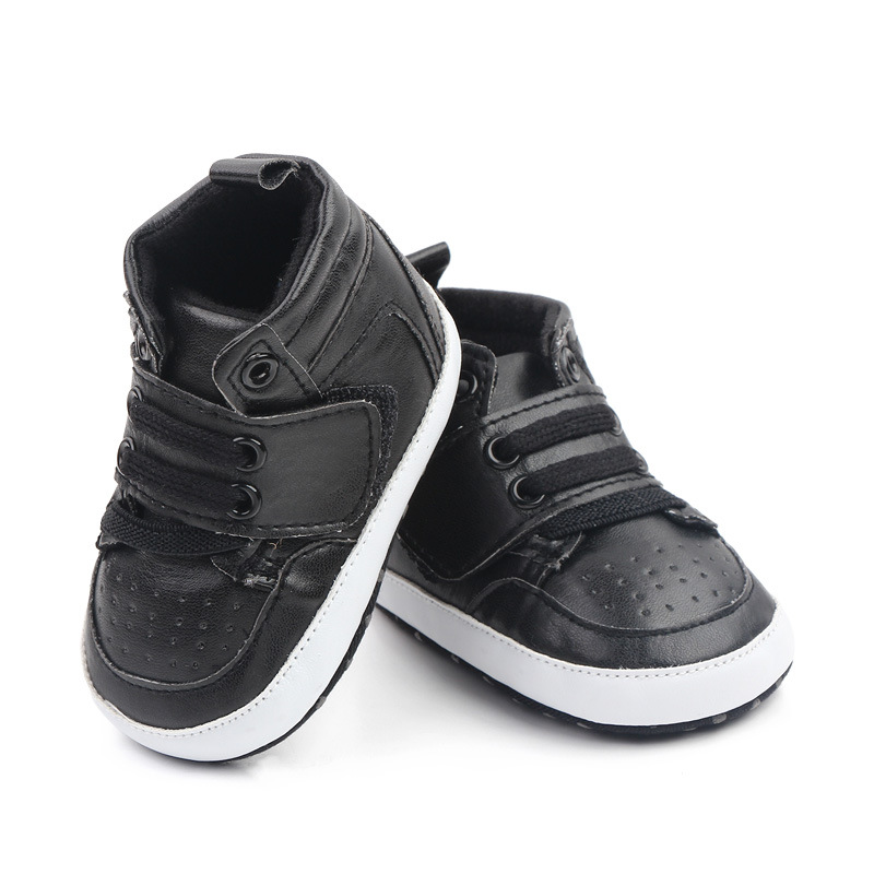 Wholesale of high-top casual sports soft-soled shoes for baby boys aged 0-12 months, baby shoes and walking shoes 2755 pic 6