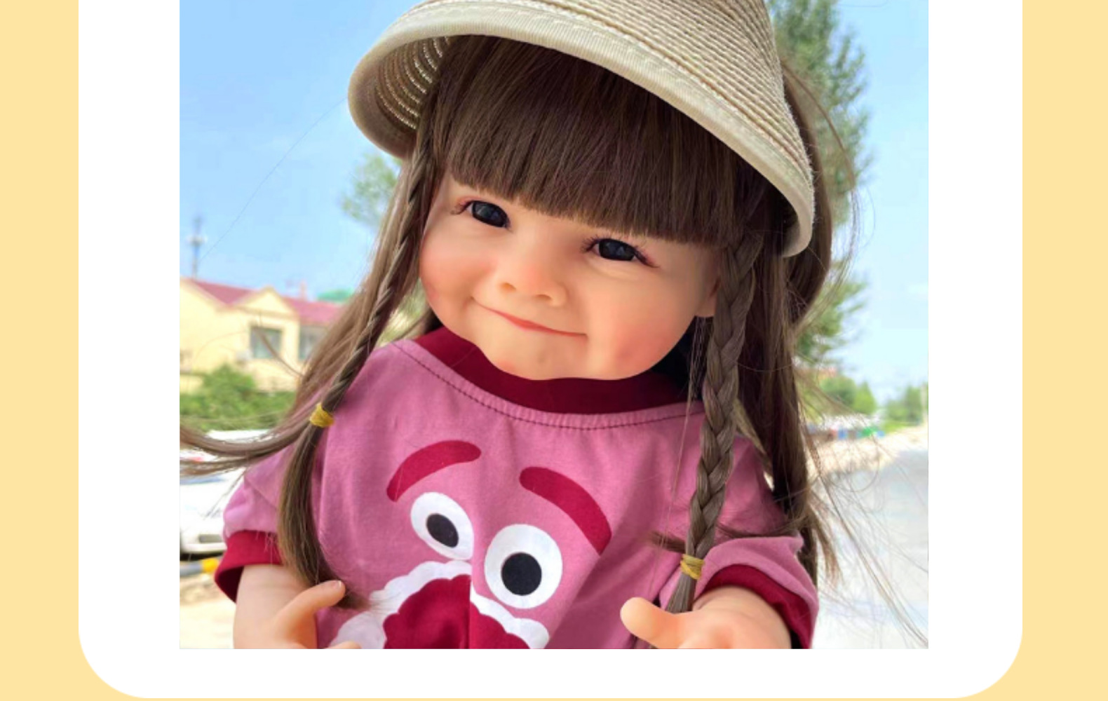 重生娃娃软搪胶仿真儿童女孩玩具陪伴洋娃娃跨境批发热销款槐兴123456详情9