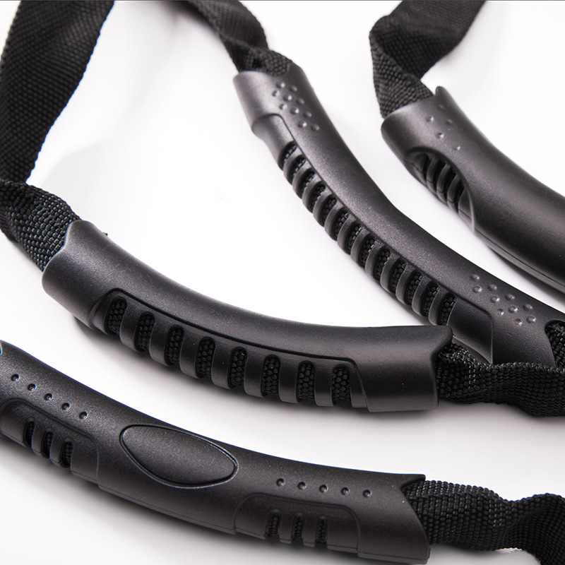 Backpack webbing handle dispatched on the same day. Plastic handle, PVC webbing handle, webbing hollow handle, bag injection handle pic 15