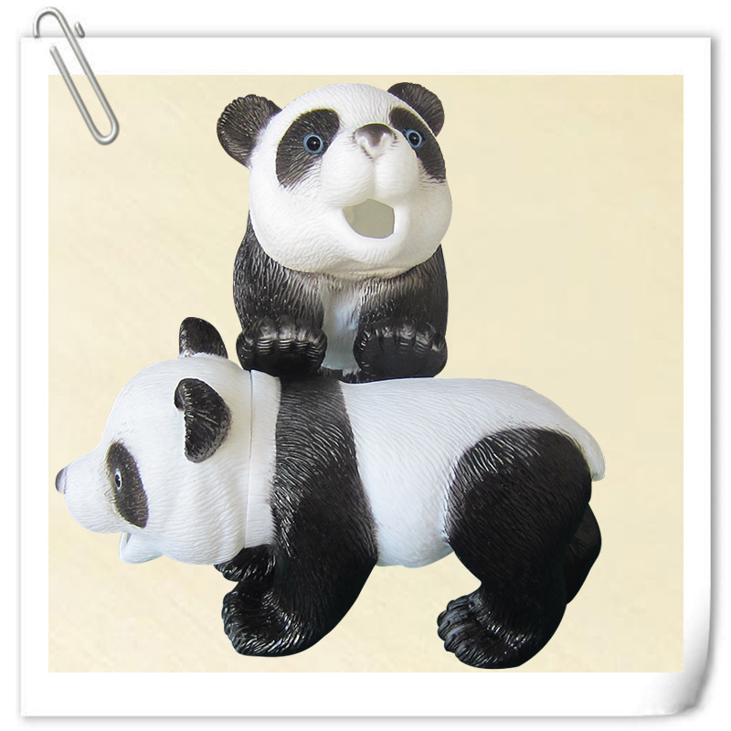 Pet vocal toy panda vinyl toy Dog, biting sound, grinding teeth, teasing and venting, screaming panda pic 2