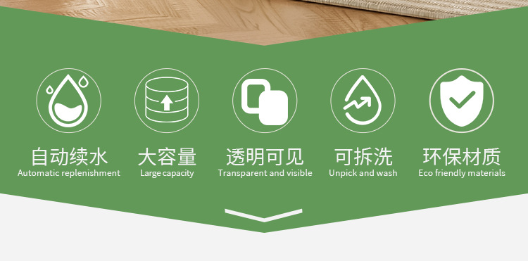 新款韩版饮水机猫咪自动饮水器可折叠设计大容量猫咪食具泰迪饮详情2