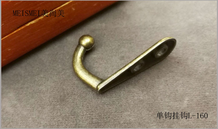 Bronze single hook, antique coat hook, hanging coat hook, small hook, alloy hook, single hook, coat hook, extra small hook pic 12