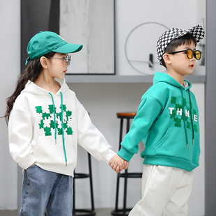 卫衣儿童连帽外套2022春秋新款男女童休闲打底衫中大童宝宝长袖衫详情10