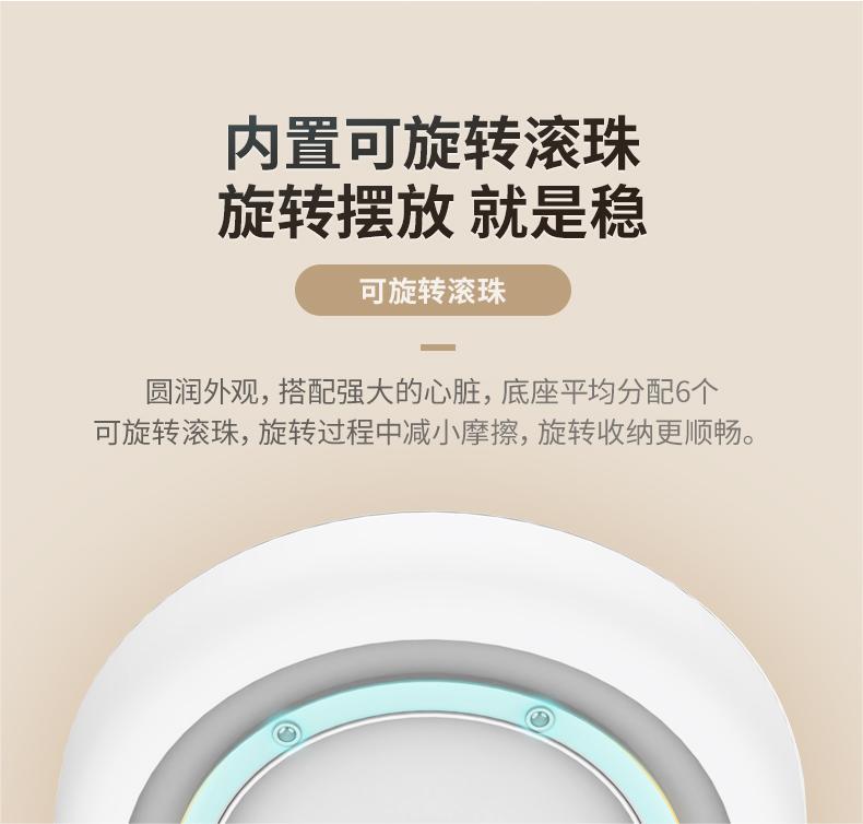 厨房台面旋转调料置物架子家用多功能油盐酱醋收纳神器圆形收纳盘详情5