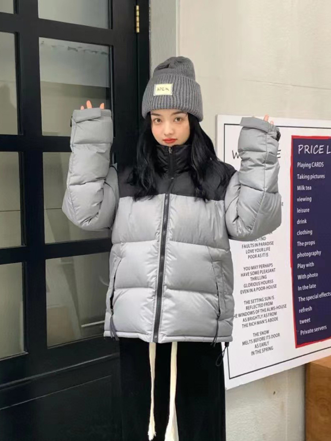 现货北脸面TNF1996羽绒服350克90绒芯片美版700刺绣男女款外套潮详情12