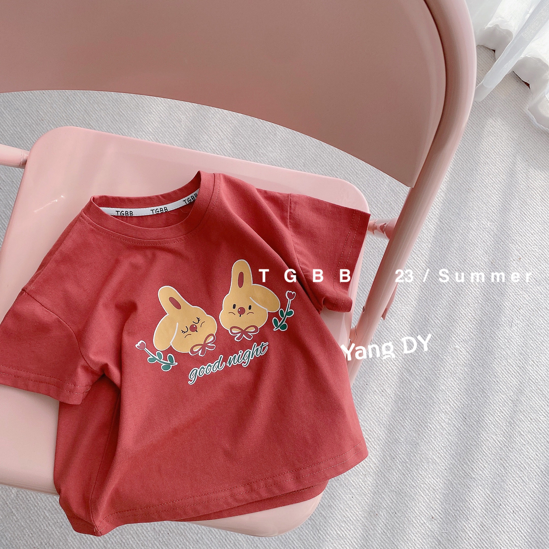 童装t恤短袖儿童半袖女童韩版宝宝上衣洋气潮2023新款男童春装详情18