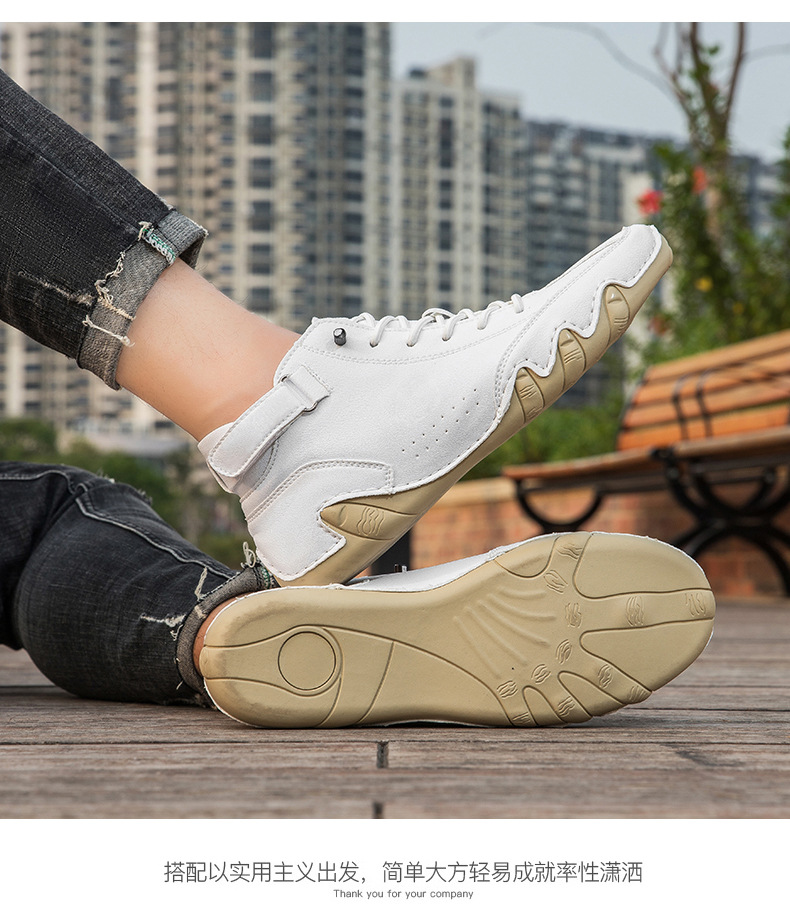 亚马逊热销马丁靴秋冬季跨境爆款高帮八爪鱼男鞋男士休闲短靴子详情12