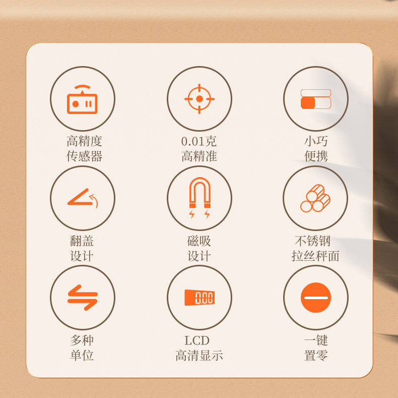 Wholesale of electronic scales, small weighing jewelry electronic scales, kilogram weighing scales, high-precision jewelry scales, gram scales, gram scales pic 2