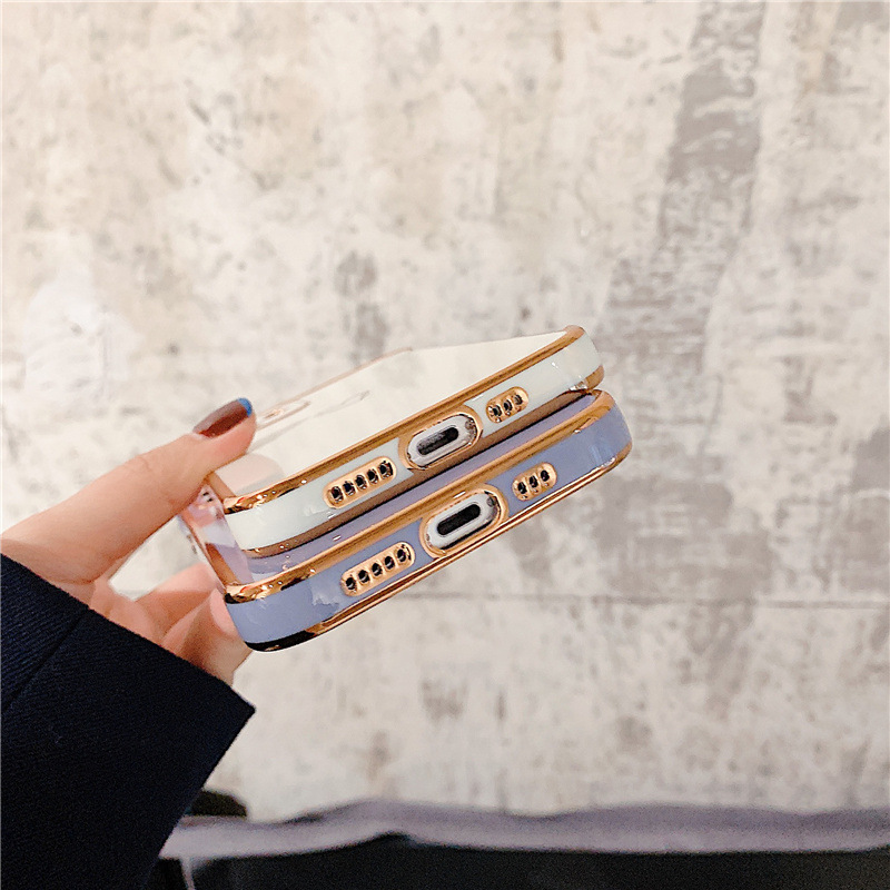 Heart-shaped electroplated phone case for iPhone15Promax and anti-drop laser-engraved protective case for Apple 14Pro pic 3