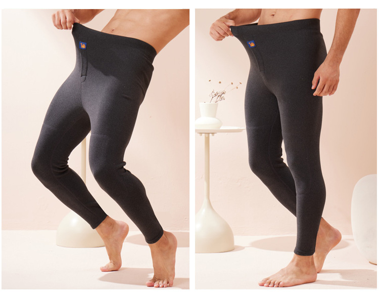 保暖裤女士加厚加绒棉裤冬季内穿棉毛裤男士羊羔绒驼绒打底裤秋裤详情29