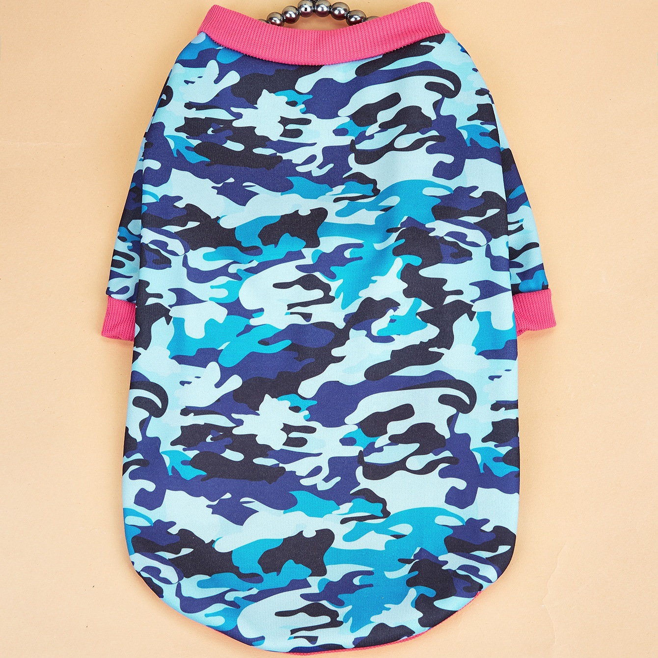 Maidi Spring and Autumn collection with thin fleece camouflage printed sweatshirts, pet dog clothing, Teddy bear, Golden Retriever autumn and winter pet clothing pic 4