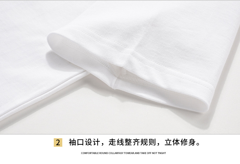 Short-sleeved T-shirt for men, 2022 Summer new Korean style trendy ins loose T-shirt, mid-sleeved cotton trendy brand, large size pic 34